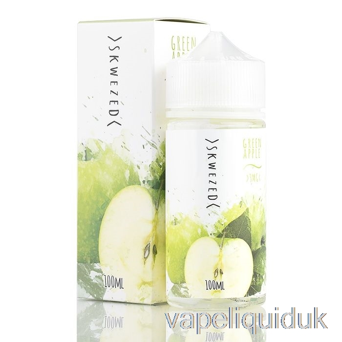 Green Apple - SKWEZED E-Liquid - 100mL 3mg Vape Juice